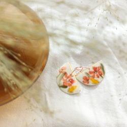 Porcelain Earrings 🌼 Bloom...